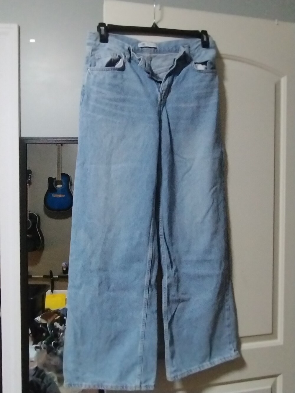 Zara Wide Leg Jeans Size 6